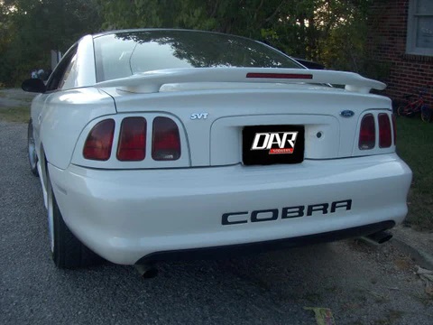 Cobra Style Factory Post Spoiler Lighted 1994-98 Ford Mustang